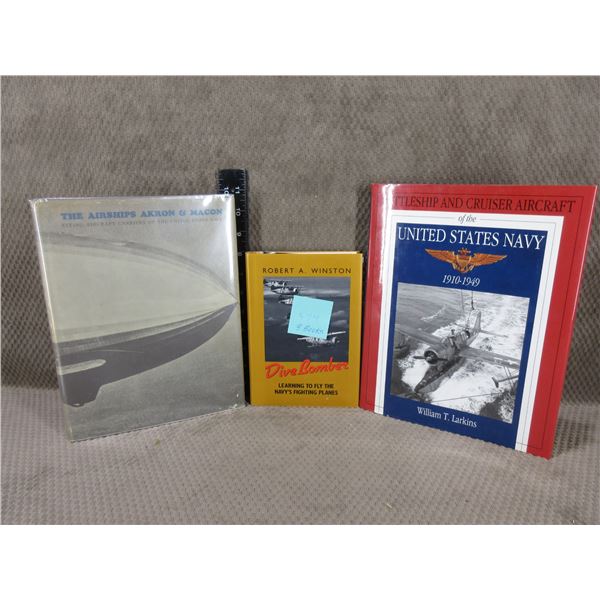 3 Books - Airplane Related