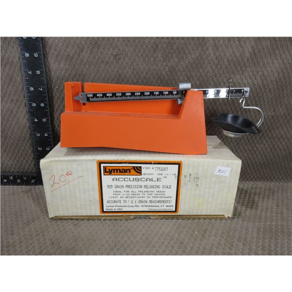 Lyman Accuscale - 505 Grain Precision Powder Scale