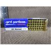 Image 1 : 22 Hornet 45gr SP PRVI Partizan - Box of 50