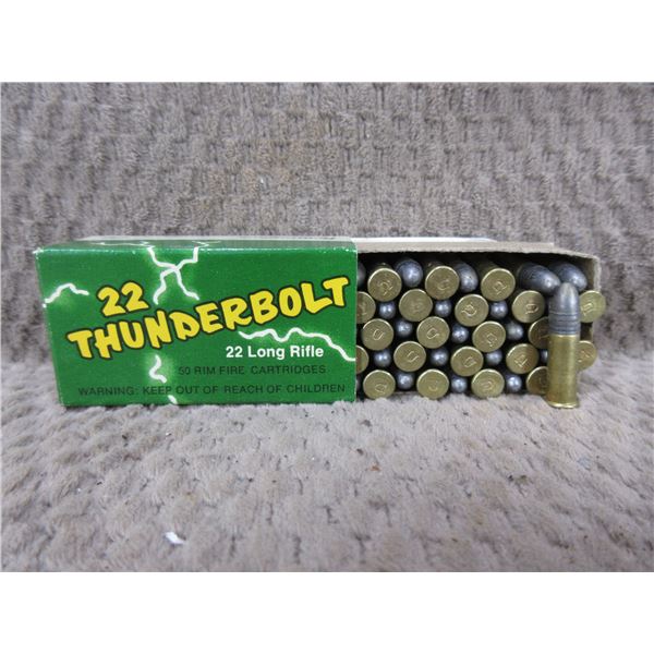 Collector Ammo - .22 LR Rem. Thunderbolt Hi-Speed