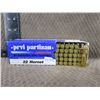 Image 1 : 22 Hornet 45gr SP PRVI Partizan Rimfire Cartridges