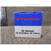 Image 2 : 22 Hornet 45gr SP PRVI Partizan Rimfire Cartridges