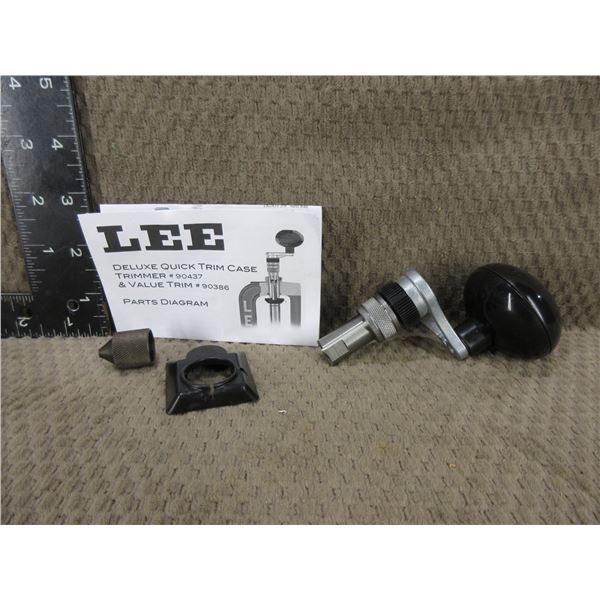 Lee 90437 Deluxe Quick Trim Case Trimmer