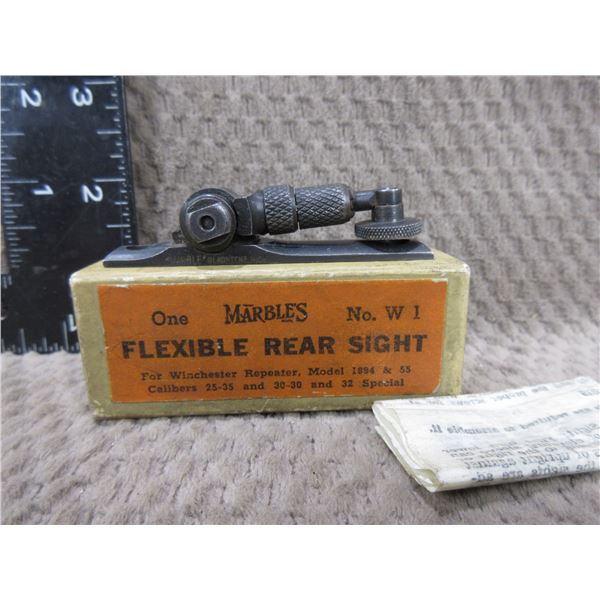 NEW - Win. Marbles No. W1 - Flexible Rear Sight