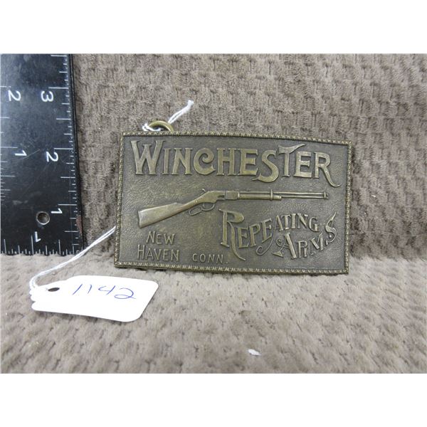 Win. Repeating Arms Buffalo Bill Cody Belt Buckle