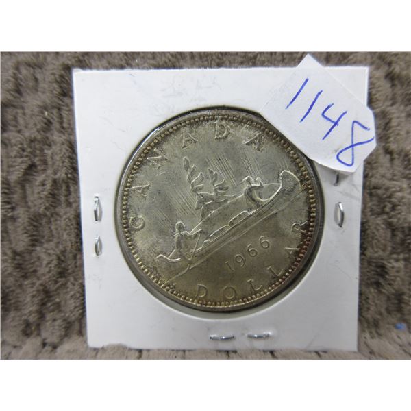 1966 - Canadian Dollar - .800 Silver