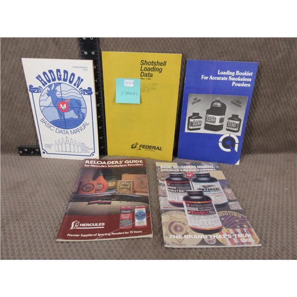5 Misc. Reloading Manuals
