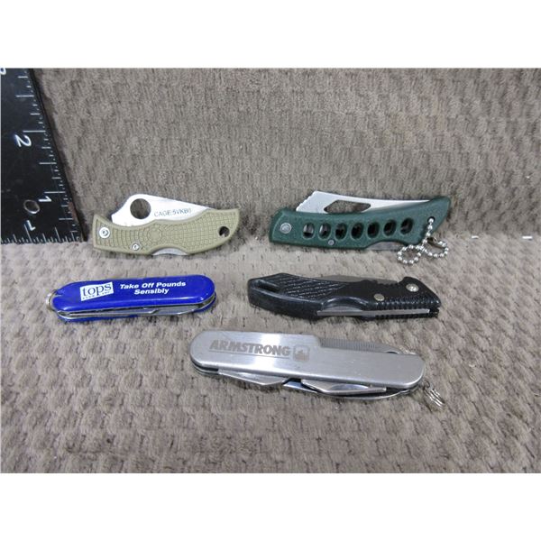 5 Pocket Knives