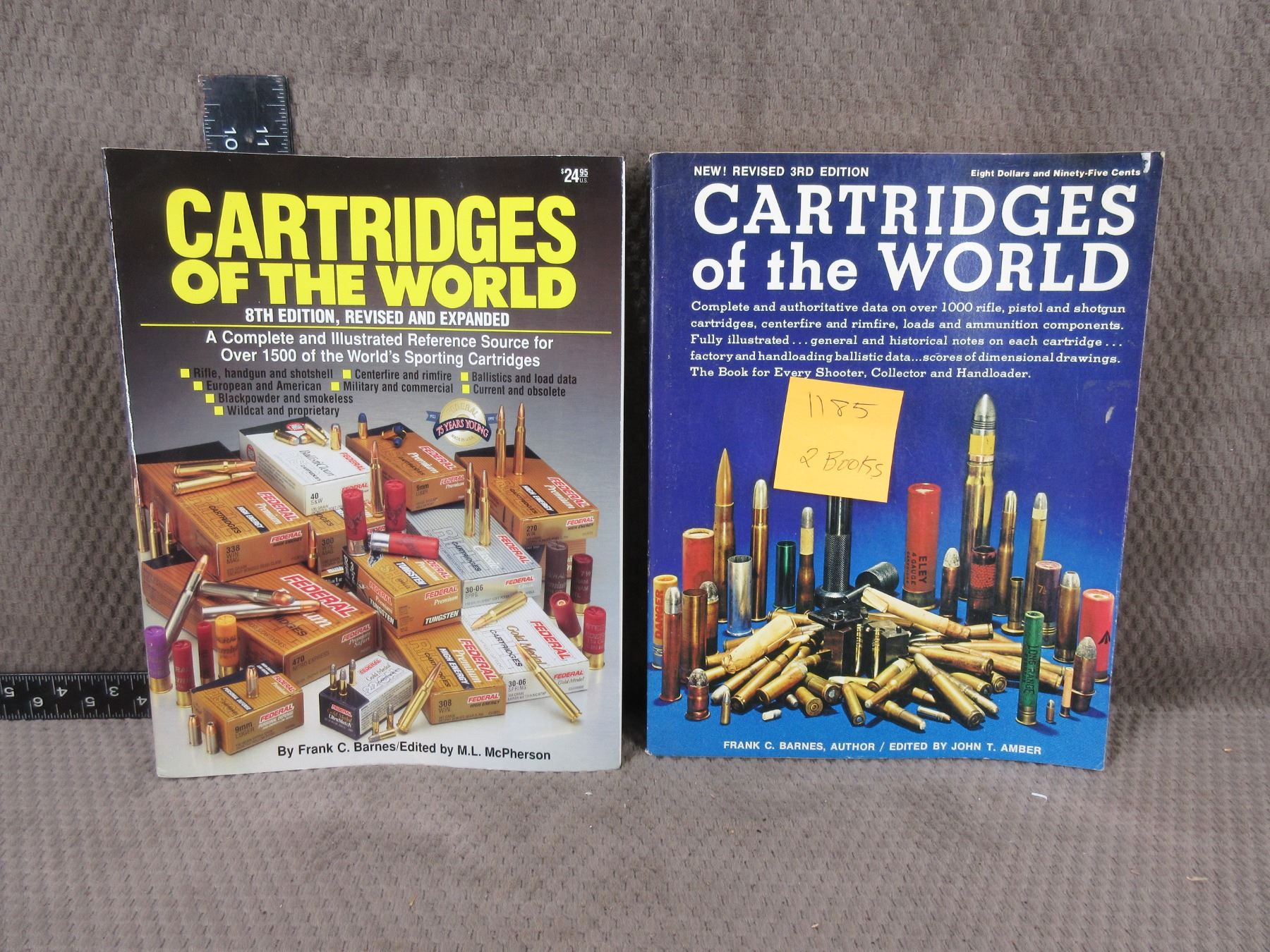 2 Cartridges Of The World Books 3rd and 8th Edition