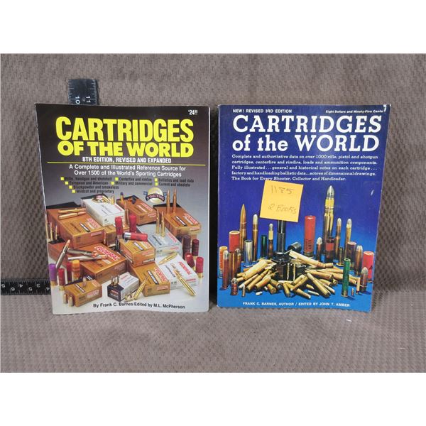 2 - Cartridges Of The World Books - 3rd and 8th Edition