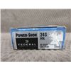 Image 2 : .243 Win. 80gr SP Power-Shok Federal - Box of 20