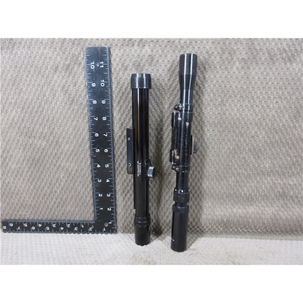 2 Bushnell Scopes - Sportview 3-7x, 20mm