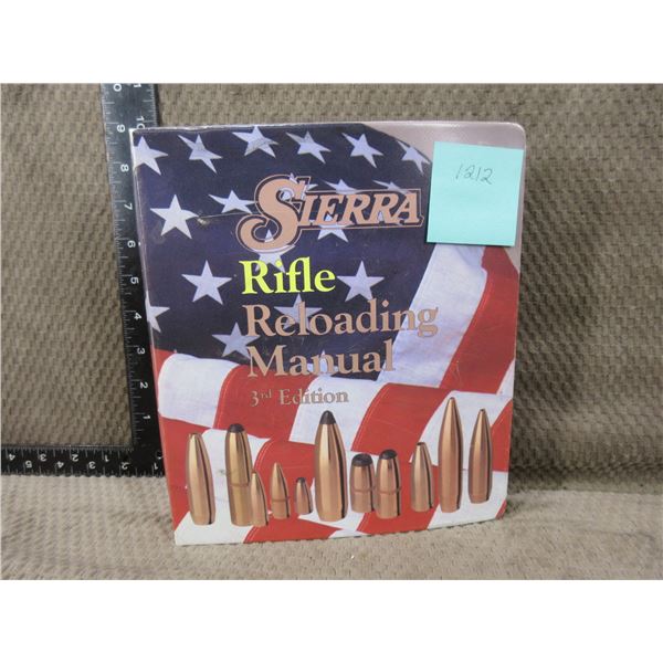 Sierra Rifle Reloading Manual - 3rd Edition