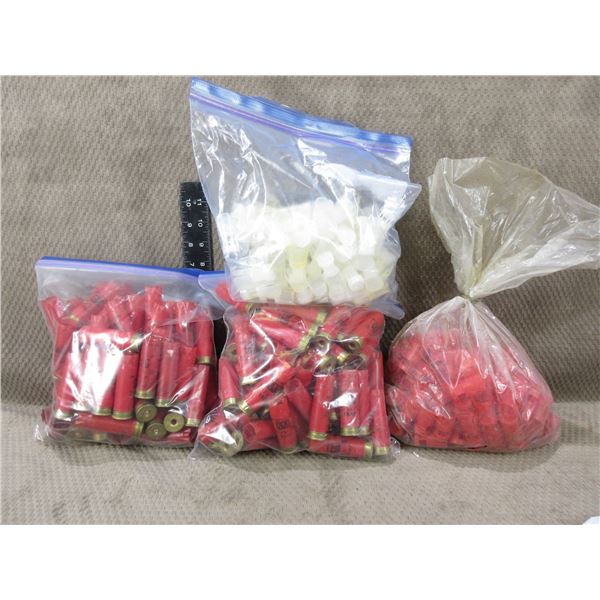 12 Guage Win. - 2 Bags Shotgun Shells + 2 Bags Wads