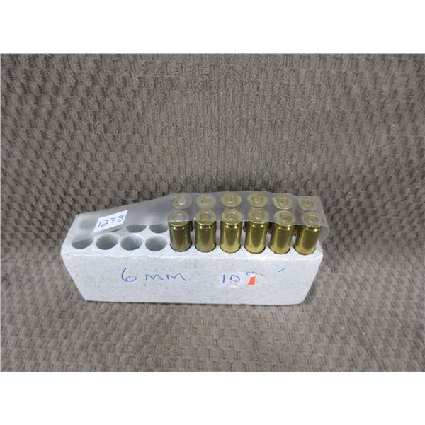 6mm Rem. - 12 Reloads - Sold as Components