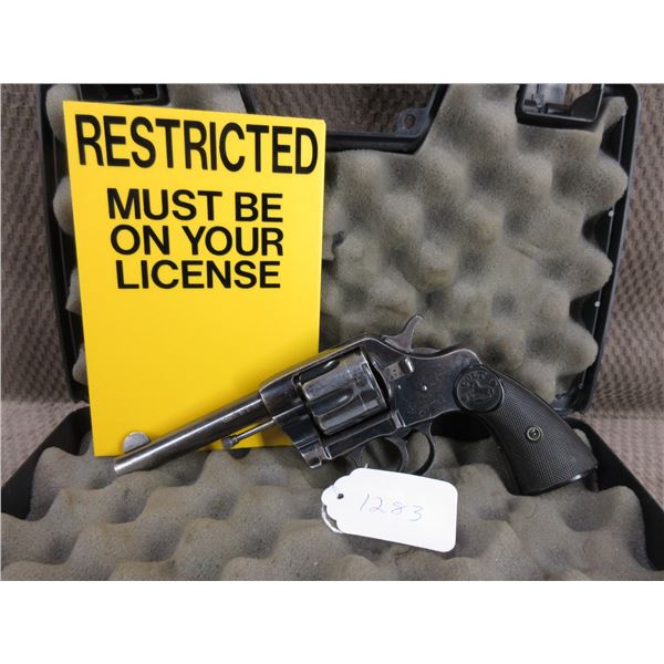 Restricted - Colt 1892 Navy & Army Revolver in 41 Long Colt