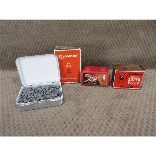 4 Open Containers of .22 Cal. Pellets