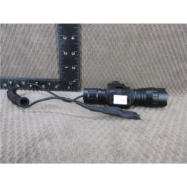 Flashlight with Remote Switch & Picatinny Rail Mount