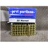 Image 1 : 22 Hornet 45gr SP PRVI Partizan - Box of 50