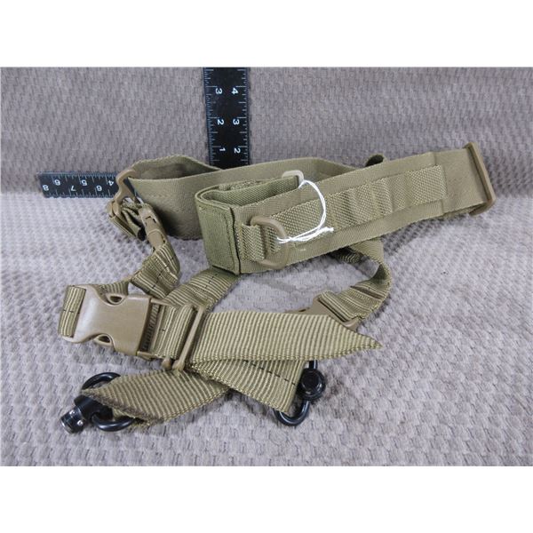 Rifle Strap With 2 Round Swivels