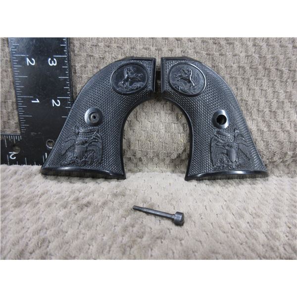 Colt Eagle Grips - Colt's HTFD. Conn. - With Screw