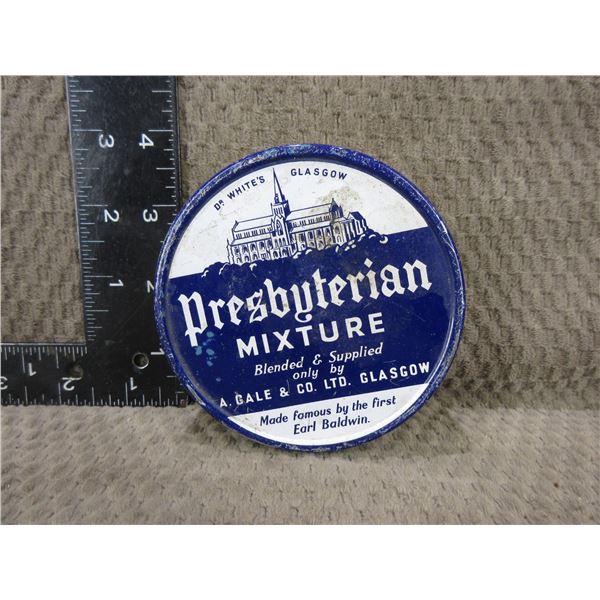 Presbyterian Mixture Tobacco Tin