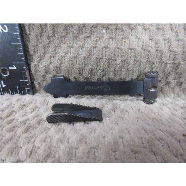 Savage Arms Model 1899 Rear Sight With Elevator