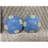 Image 2 : 2 - Kalispell Montana Dollar Poker Chips - Outlaw Inn