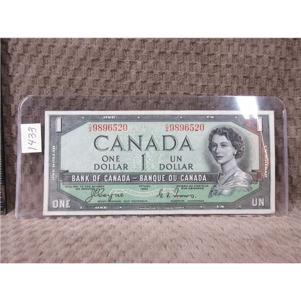 1954 - Canada Dollar - Devils Face