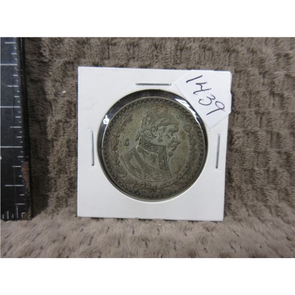 1961 - Mexican Peso - .100 Silver
