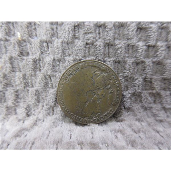 1939 Royal Visit Medallion - George VI