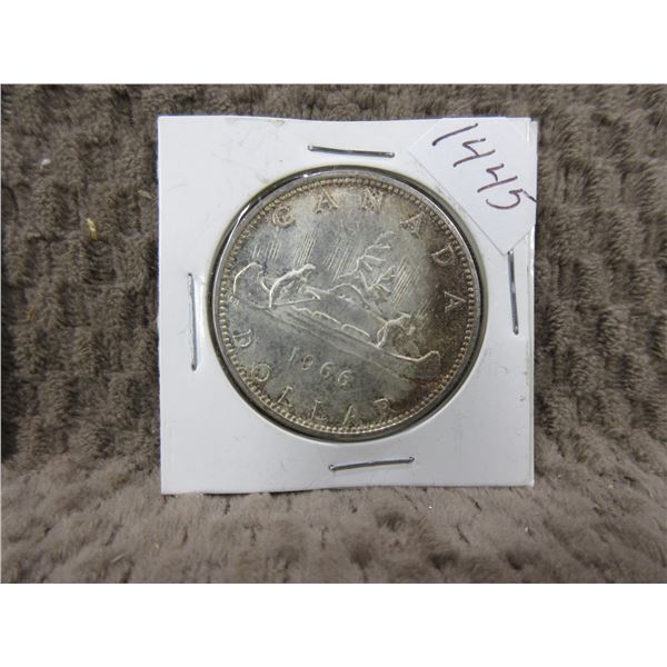 1966 Canadian Dollar - .800 Silver