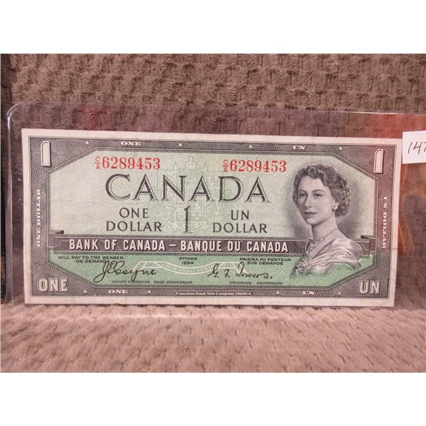 1954 - Canadian Dollar