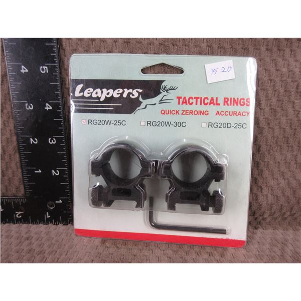 NEW - Leapers 1" Tactical Rings