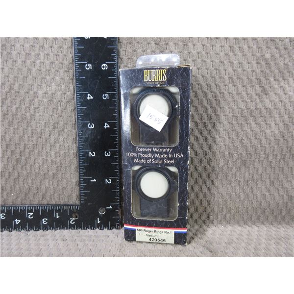 Burris Sig/Ruger 1" Medium Rings
