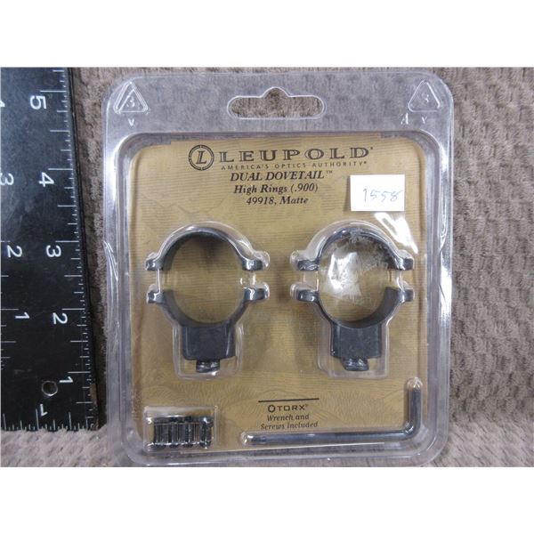 NEW - Leupold Dual Dovetail High Rings
