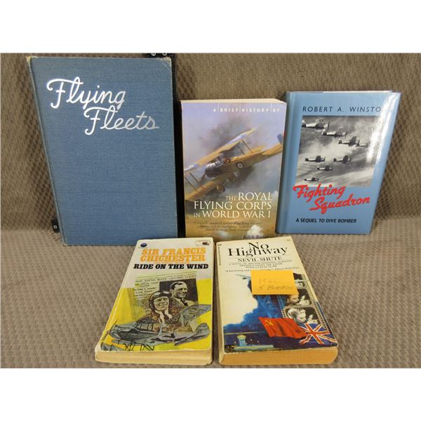 5 Books - Airplane Related