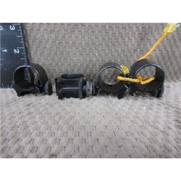 Weaver 1" Low Rings 2 Sets