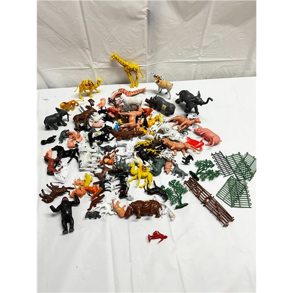 Plastic Animals Lot