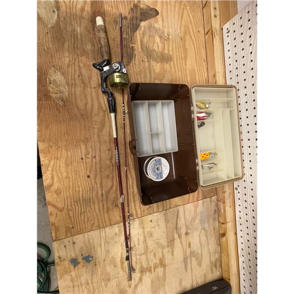 Fishing Rod & Tackle Box