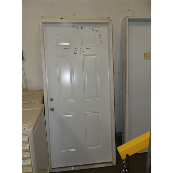 Outdoor Door With Frame