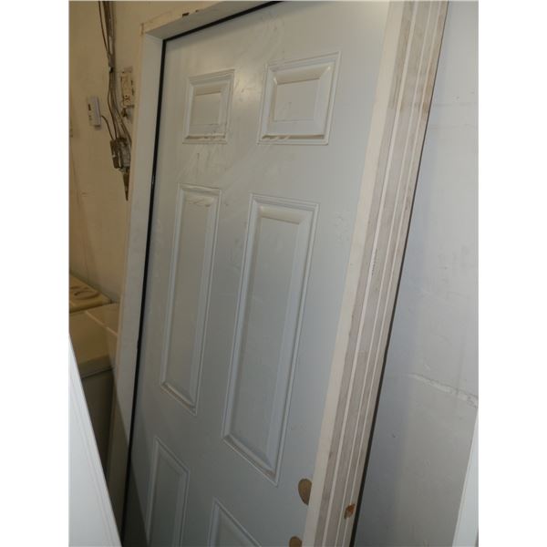 Outdoor Door With Frame