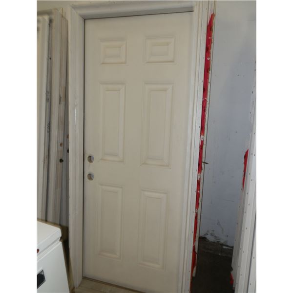 Outdoor Door With Frame