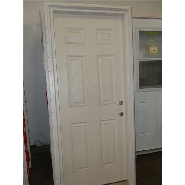 Outdoor Door With Frame