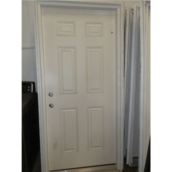 Outdoor Door With Frame