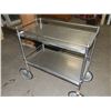 Image 1 : Stainless Steel Cart On Wheels