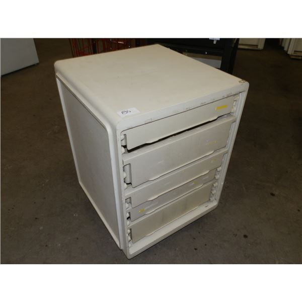 5 Drawer Medi Cart On Wheels
