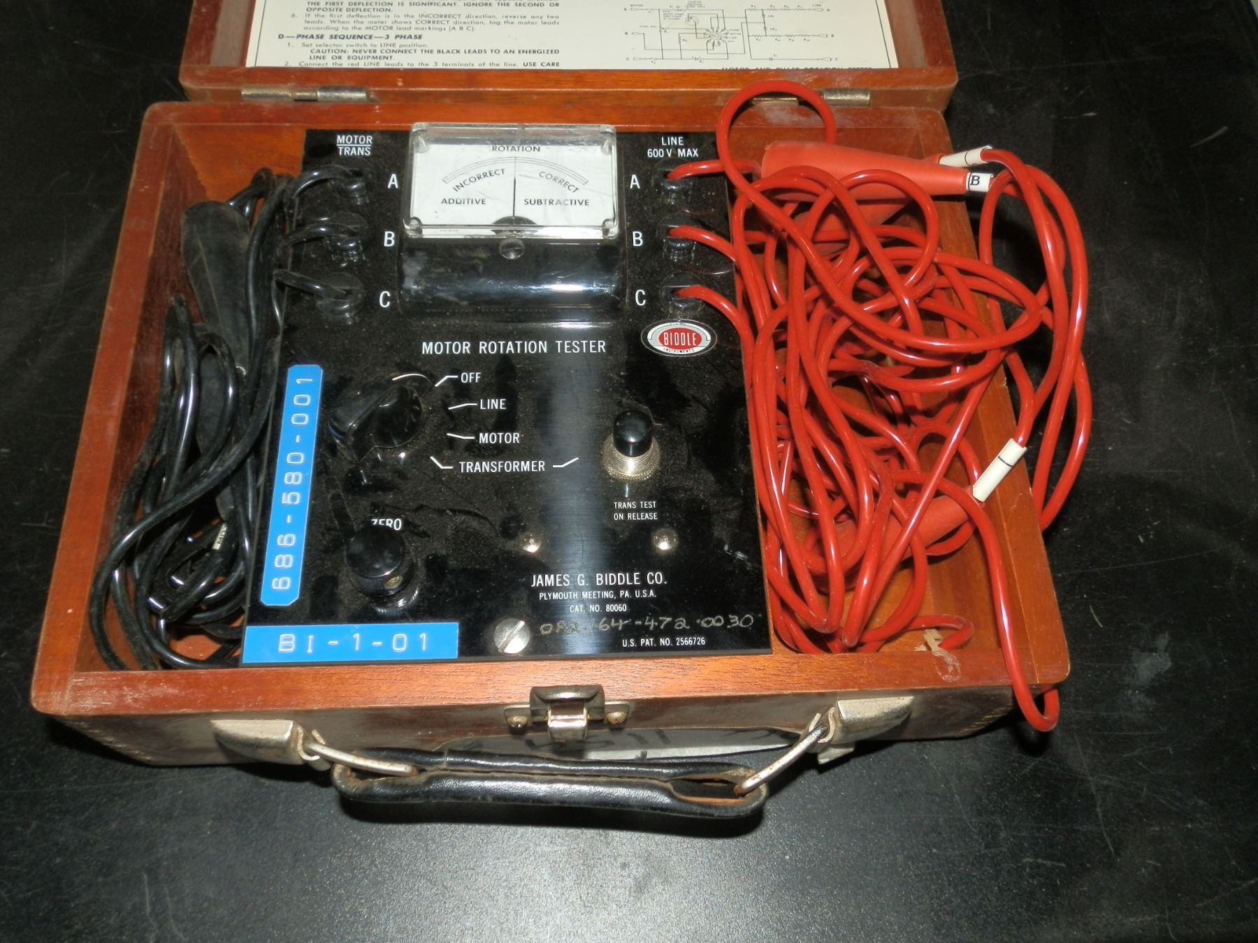 Motor Rotation Tester