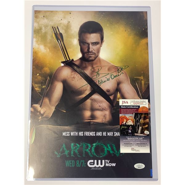 JSA Autograph Signed Stephen Amell Photo