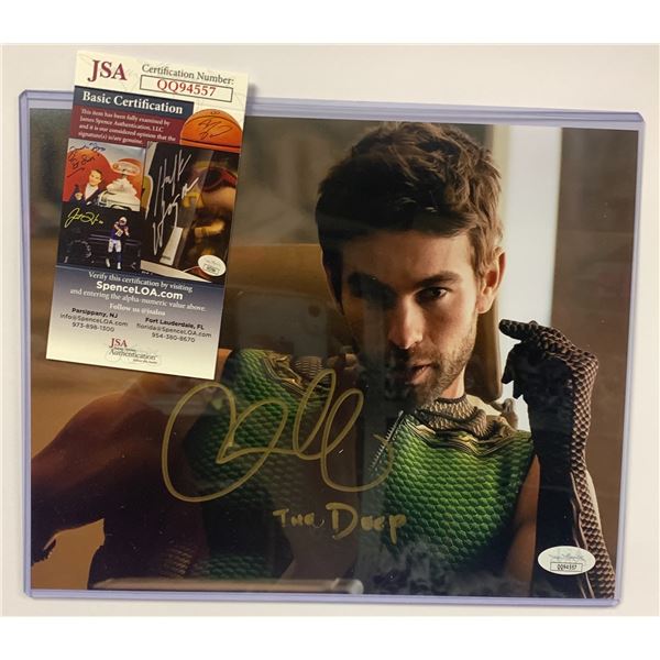 JSA Chace Crawford Autograph Photo